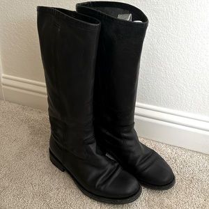 Fiorentini+Baker black tall boot size 39